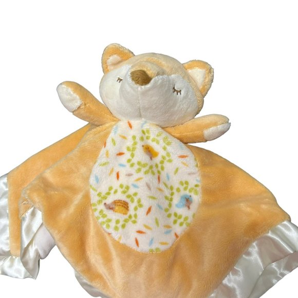 Douglas Baby Fox Lovey‎ Security Blanket Satin Edge Plush Stuffed Toy - Picture 3 of 10